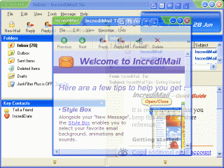 Actual Title Buttons is the beatiful transparent skin and handy addon for IncrediMail at the same time!