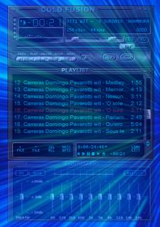 Combine transparent skin with other skins for Winamp 2.x, Winamp 3.x and Winamp 5.x!