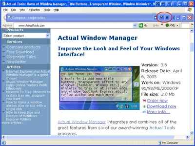 Mozilla Thunderbird And Actual Window Manager Will Cope With Any Task Articles Actual Tools