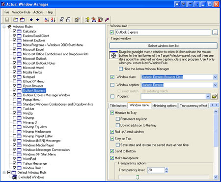 Actual Window Minimizer: Small Tool That Allows to Minimize Any Window to  System Tray or on Screen.