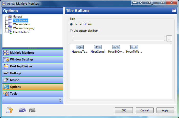 Actual Title Buttons 8.15 free download